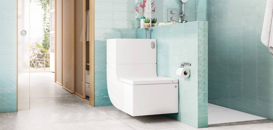 W + W, lavabo et WC en une seule pièce