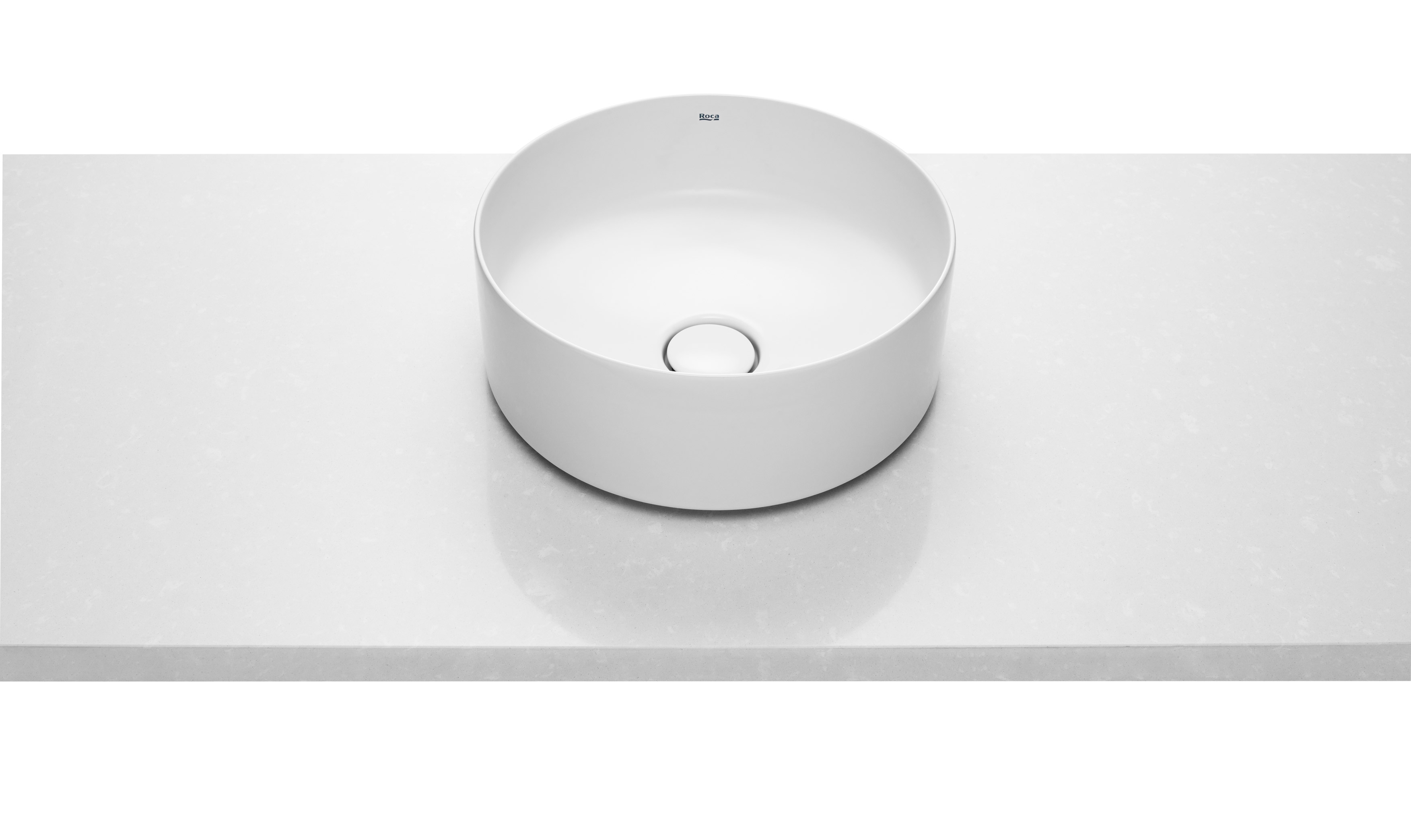 Inspira basin by Roca manufactured in Fineceramic®